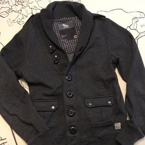 Thick Button-Up Sweater